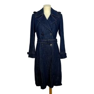 Dries Van Noten Denim Coat | Size 38 EU | Vintage